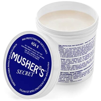 Musher's Secret Dog Paw Wax 454 g (16 oz) - Moisturizing Dog Paw Balm